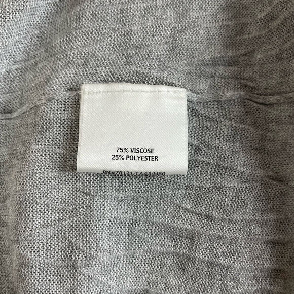 Eileen Fisher Woman 2X crushed pleated cardigan light silver gray - Picture 5 of 8